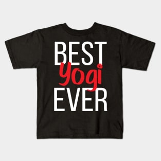 Best Yogi Ever Kids T-Shirt